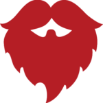 red beard logo bright